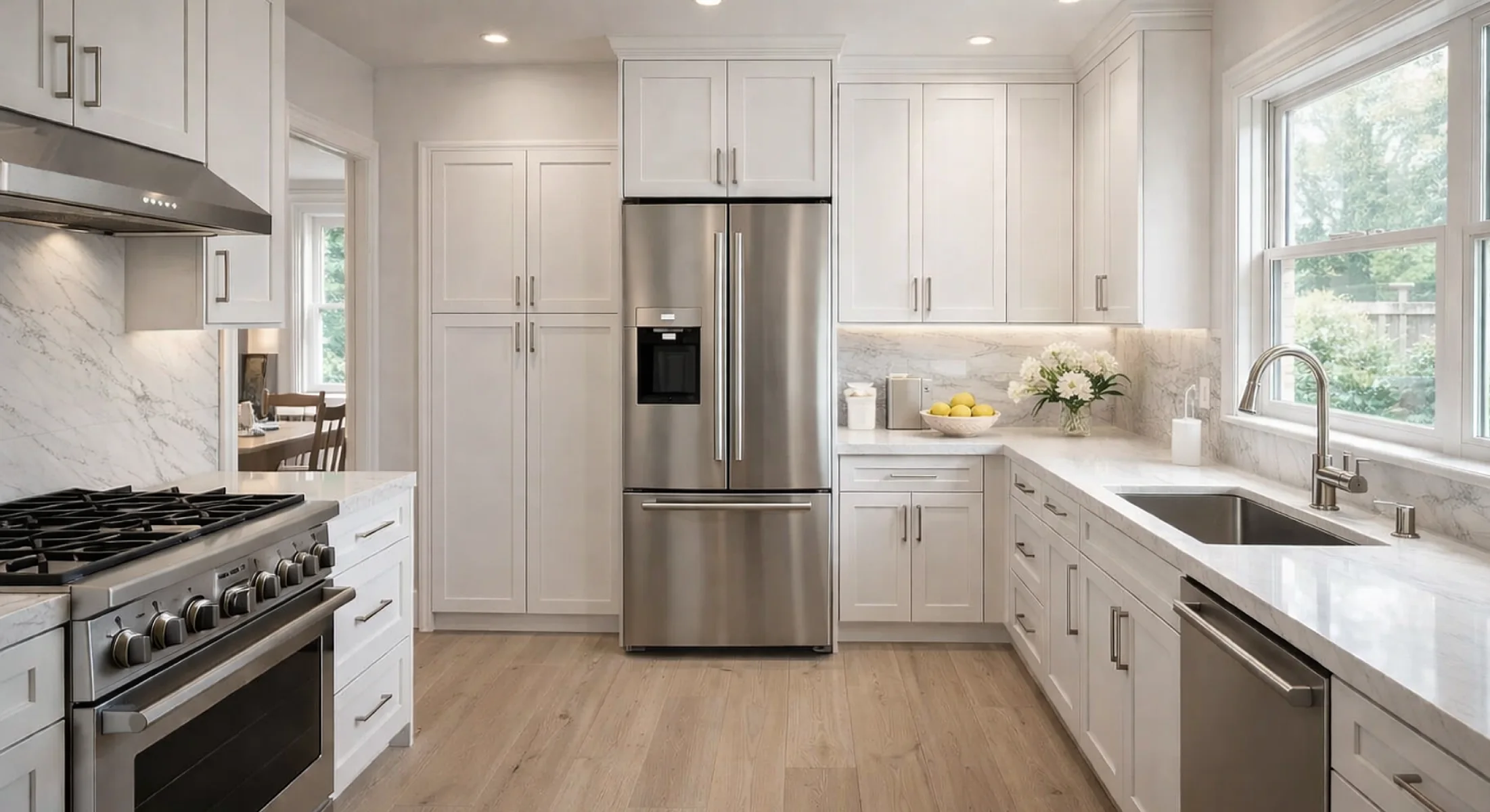 Kitchen after TAV Remodeling — modern open-concept renovation