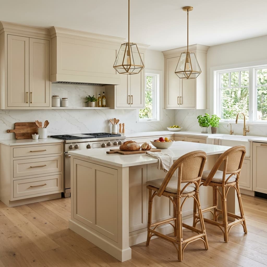 Transitional Kitchen Design Remains the Safest Choice